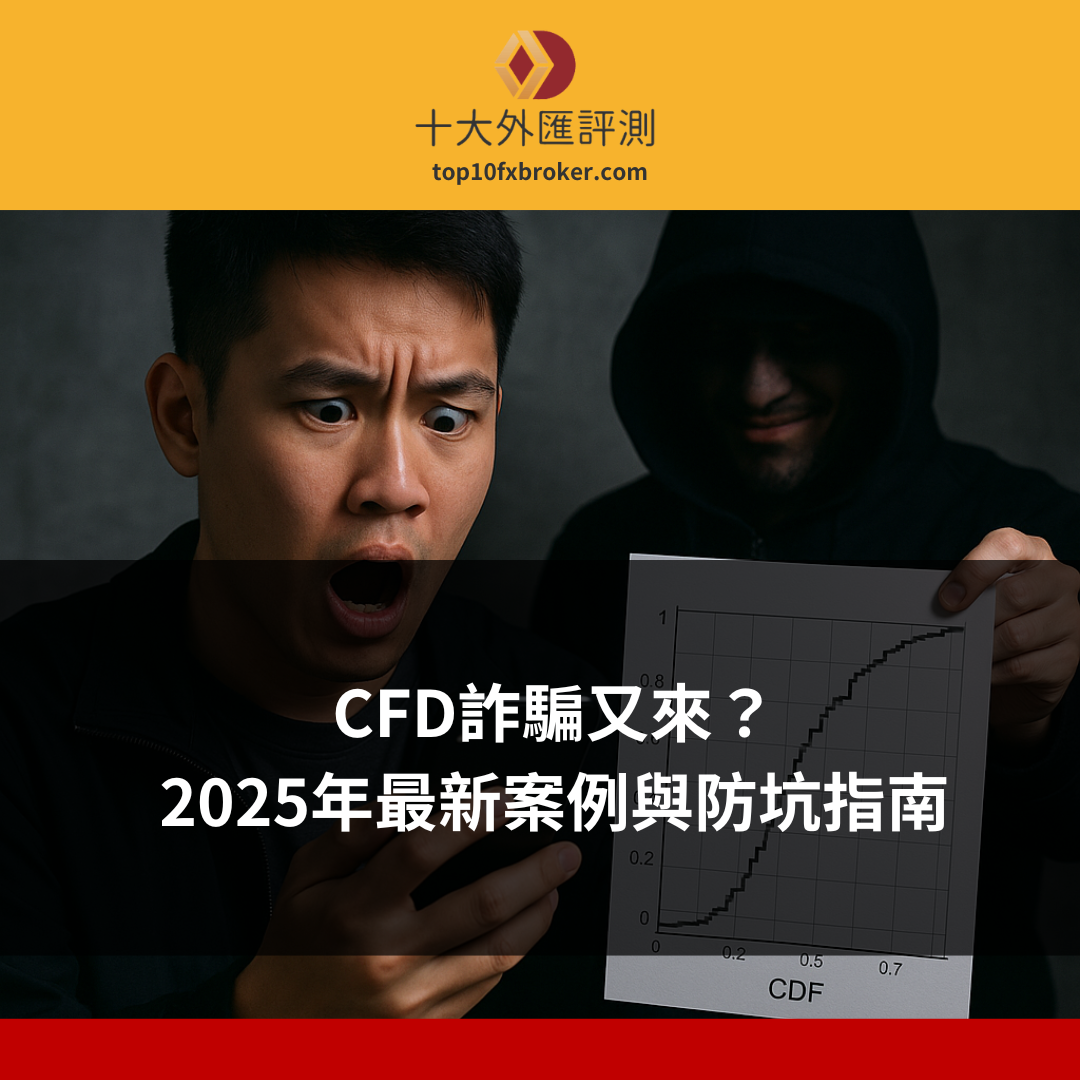 cfd詐騙示意圖