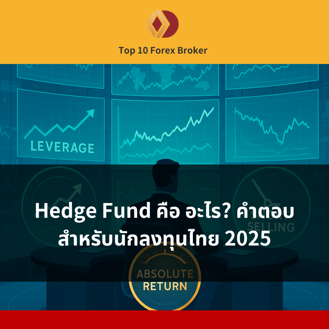 ภาพแนะนำบทความ Hedge fund คืออะไร