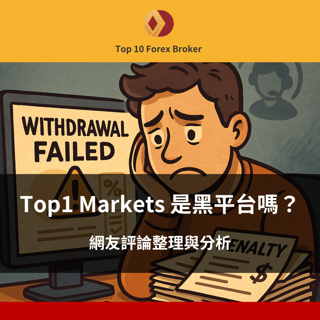 Top1 Markets 是黑平台嗎？