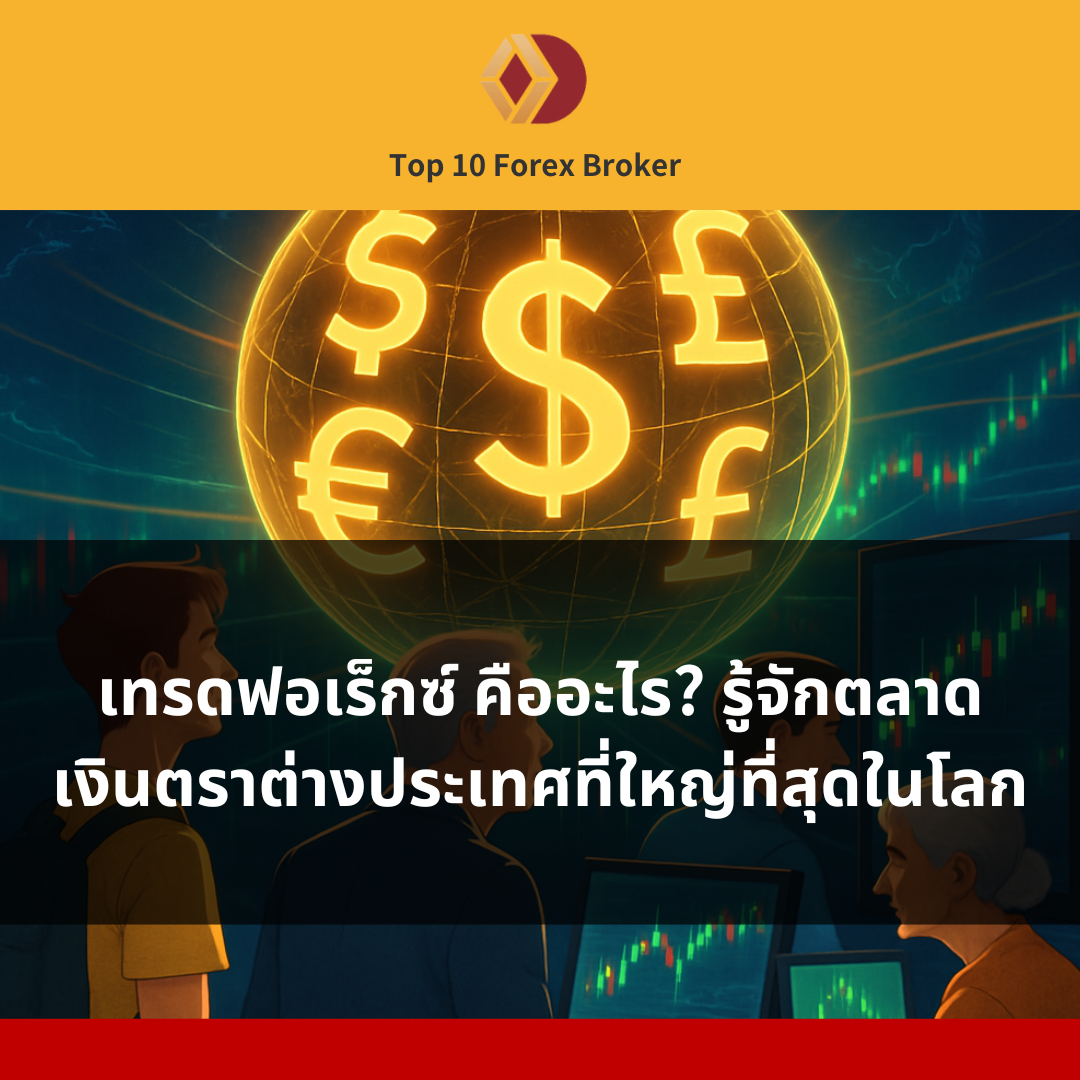 ภาพแนะนำบทความเทรดฟอเร็กซ์ คืออะไร?