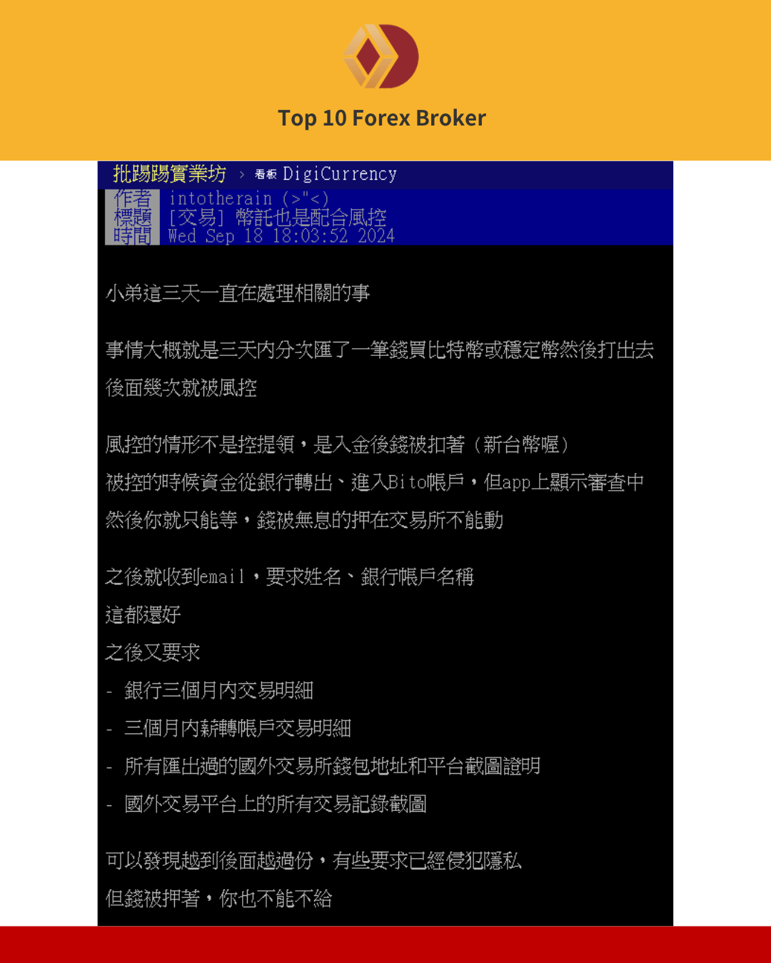 PTT用戶討論幣託
