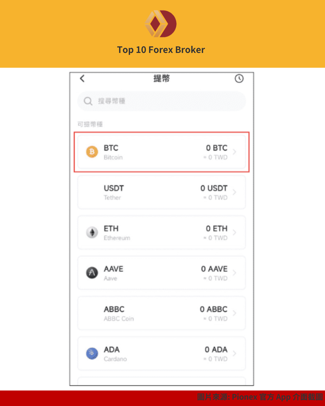 Pionex 提幣頁面
